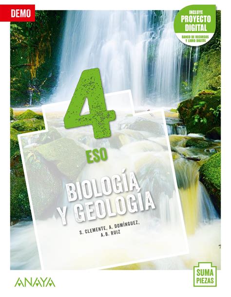 Biología y geología 4 ESO by Grupo Anaya S A Issuu