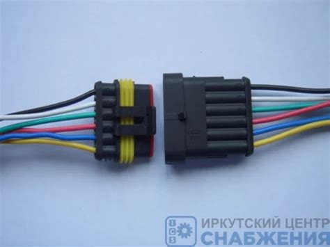Колодка соединительная №6 герметичная с проводом 18000404 купить за 200 ...