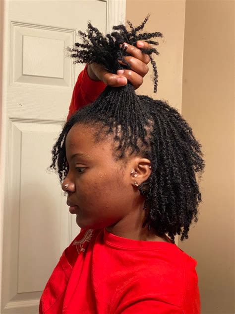 Diy Micro Locs Journey How To Do Point Rotation Moisturize