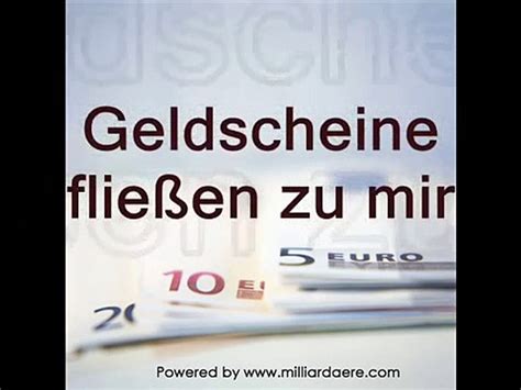 Autosuggestion Geld Manifestieren Reichtum Anziehen Affirmation