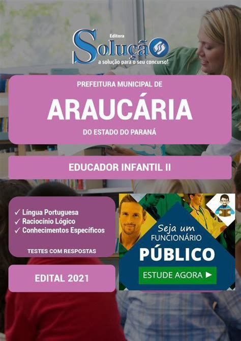 Apostila Prefeitura Arauc Ria Pr Educador Infantil Editora