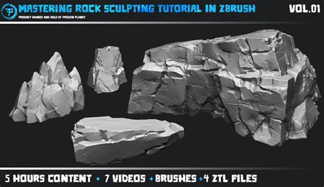 Artstation Mastering Rock Sculpting Tutorial In Zbrush Vol 01 Tutorials