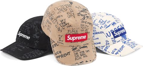 Gonz Poems Camp Cap Spring Summer 2023 Supreme