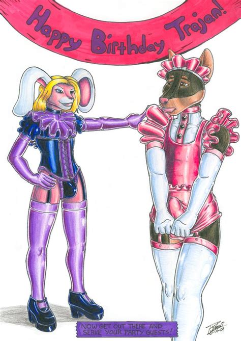 Rubber Birthday By Thebadgergrymm Hentai Foundry