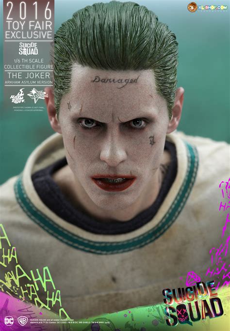 Hot Toys MMS373 Suicide Squad 1 6th Scale The Joker Arkham Asylum Version Collectible