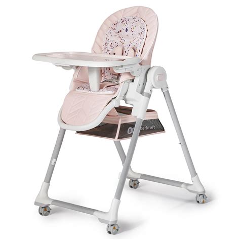 Стульчик для кормления 2в1 Kinderkraft Lastree Pink | toshka
