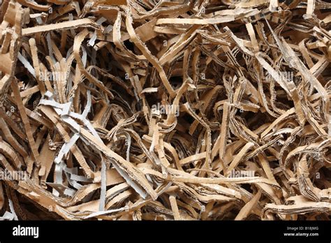 Packaging Material Made From Recycled Card Board Stock Photo Alamy