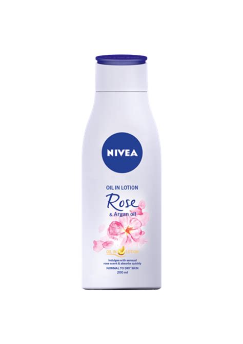 НИВЕА Роза And Арган ойл лосион за тяло 200мл Nivea Rose And Argan Oil Body Lotion 200ml