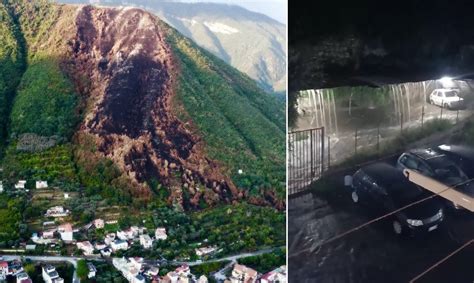 Il Vescovado Monte Pendolo Frana Ancora Paura E Disagi A Gragnano