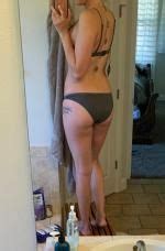 Criss Cross Spaghetti Strap Texture Bikini Set In HUNTER ZAFUL