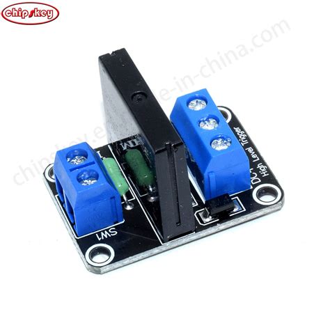 V Channel Ssr Solid State Relay Low Level Trigger With Fuse Stable