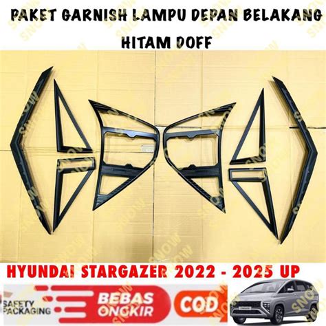 Jual Paket Garnish Depan Belakang Stargazer 2022 2023 2024 2025 Hitam