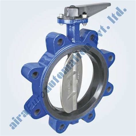 Concentric Disc Wafer Type Rubber Lined Butterfly Valve Lug Type At Rs