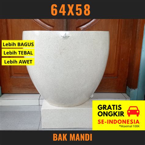 Jual Bak Kamar Mandi Terazo Minimalis Bakul Gentong Air Terazzo Marmer