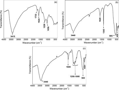 Ftir Spectra Of Go A α γ Fe 2 O 3 B And Go α γ Fe 2 O 3 C Download Scientific Diagram