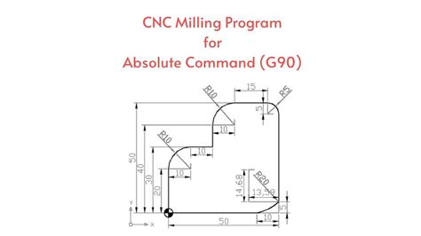 Cnc Programming Of Arcs Cnc Milling Part Programming Radius Milling