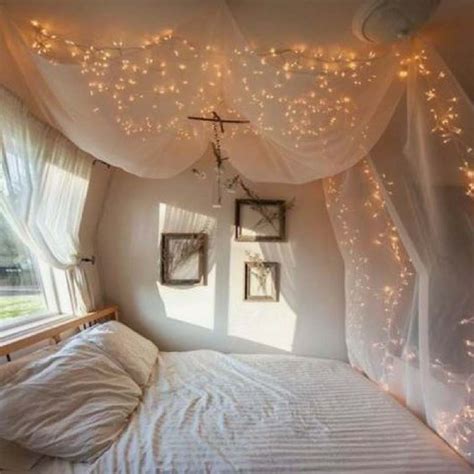 Ways To Make Your Bedroom Look Magical Using Fairy Lights