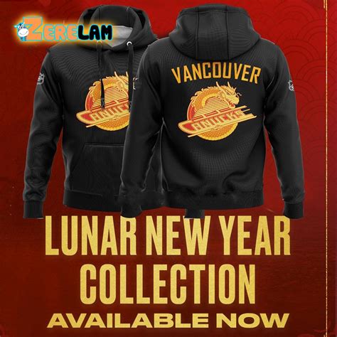 Canucks Lunar New Year Hoodie - Zerelam