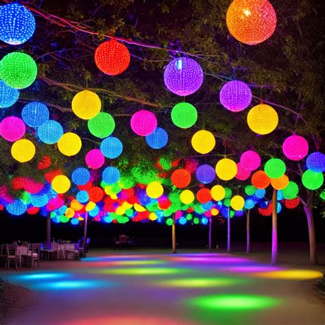 Luz De Led Para Decoração De Festas - Decoração de festas: O papel das luzes de LED