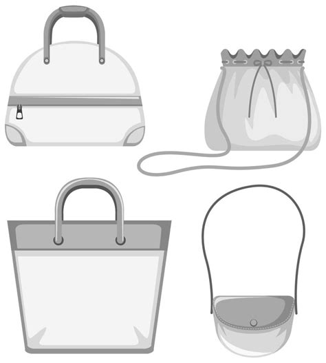 Set Of Bag Mock Up 1591872 Vector Art At Vecteezy