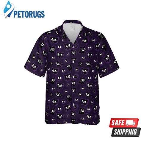 Gastly Haunter And Gengar Pokemon Pattern New 2023 Hawaiian Shirt