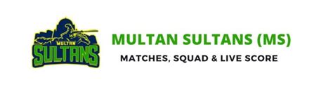 Multan Sultans Team 2023: Latest IU Squad, Team Players, Multan Sultans ...