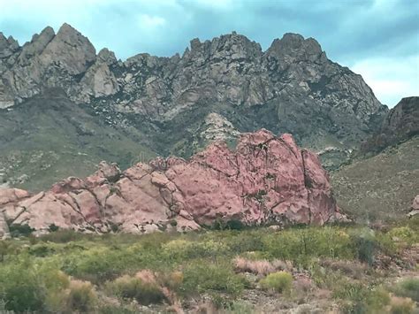 Take an Upclose and Personal Look at the Organ Mountains Stock Image ...