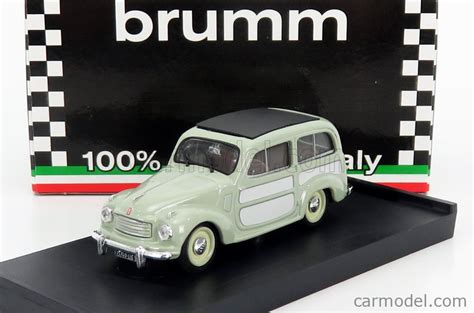 BRUMM R029 01 UPD 2020 Echelle 1 43 FIAT 500C BELVEDERE CHIUSA 1951