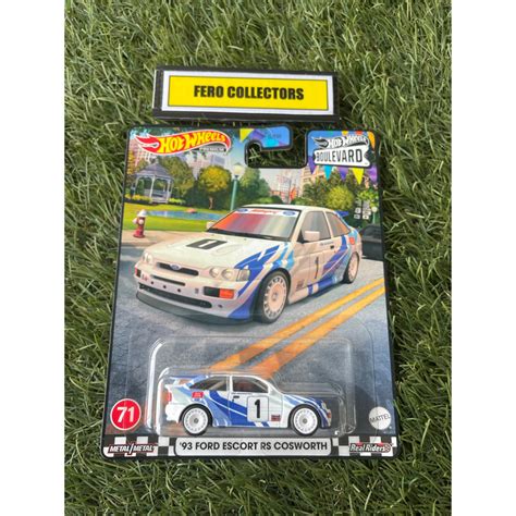 Hot Wheels Ford Escort Rs Cosworth Boulevard Shopee Malaysia