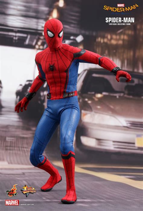 Toyhaven Hot Toys MMS Spider Man Homecoming Th Tom Holland As Spider Man Action Figure