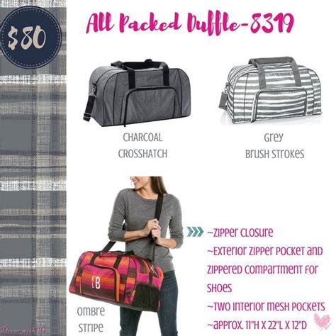 All Packed Duffle Thirty One Gifts Llc