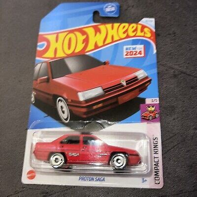 Hot Wheels Proton Saga Compact Kings Red