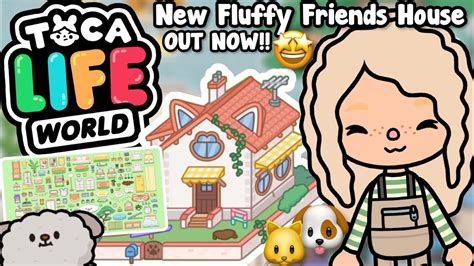 Fluffy Friends House Out Now🐶💗 Full Review New Update Toca Life