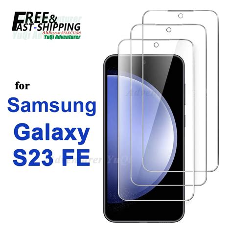 Защитная пленка для экрана Galaxy S23 FE Samsung, закаленное стекло ...