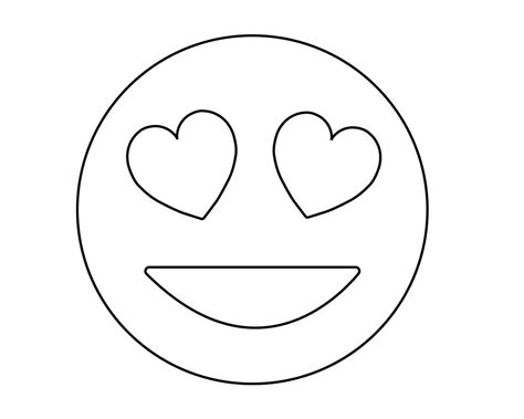 Emoji Coloring Page Kiss Heart Emoji Coloring Pages Coloring Pages ...