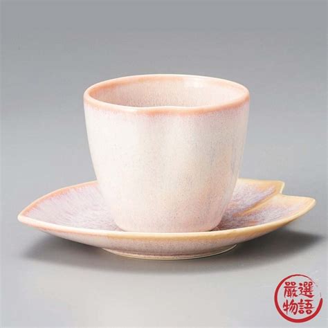 日本製美濃燒櫻花茶盤組 咖啡杯 櫻花 茶杯 日本陶瓷 杯 杯子 茶具 陶器馬克杯 手作陶器 馬克杯 Sf 碗盤組 Yahoo奇摩購物中心