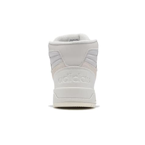 Adidas 愛迪達 休閒鞋 Entrap Mid 男鞋 女鞋 白 灰 高筒 皮革 經典 情侶鞋 Id6005 Pchome 24h購物