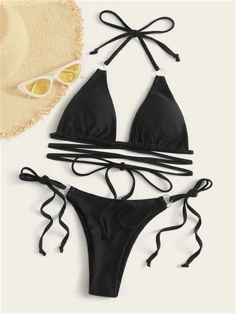 Купить Купальник MINI BIKINI BLACK 2024 года в интернет магазине Большой выбор слитных и