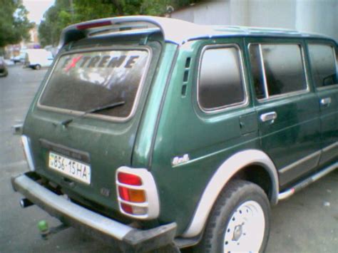 Задний спойлер @ Нива 4x4