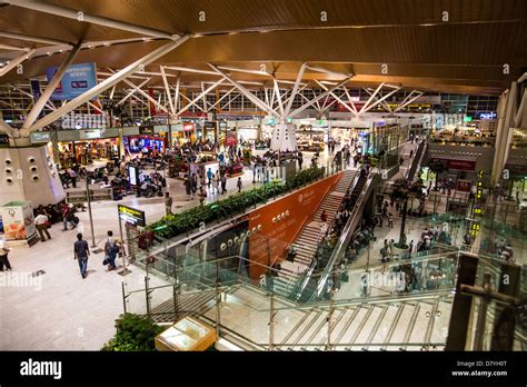 Inside Indira Gandhi International Airport, DEL, Delhi, India Stock ...