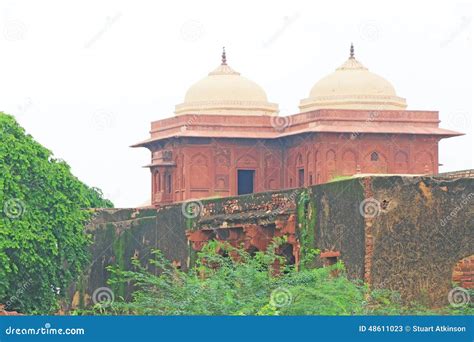 Massive Fatehpur Sikri Fort And Complex Uttar Pradesh India Stock Image