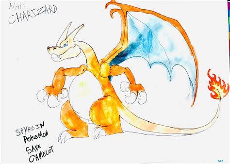 ash ketchums charizard  masonmdaythetrex  deviantart
