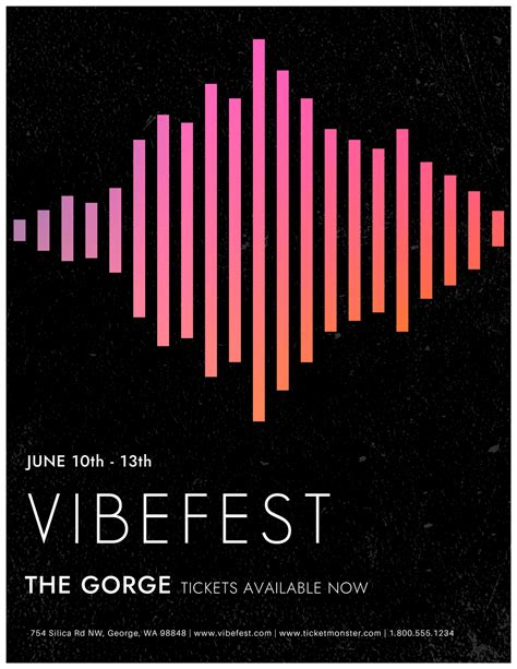 Flyer Concert 06 Customizable Flyer Template Shutterstock