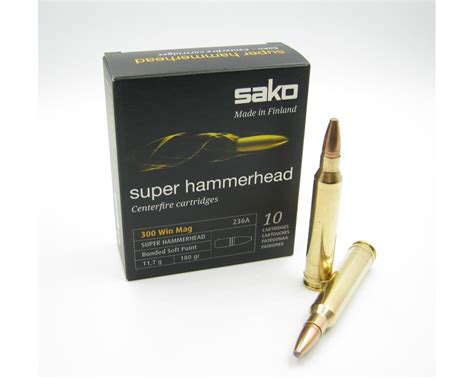 Sako Karabinski Metak 300 Win Mag SUPER HAMMERHEAD Snajper