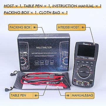 Mustool Mt Hd Intelligent Graphical Digital Oscilloscope Multimeter