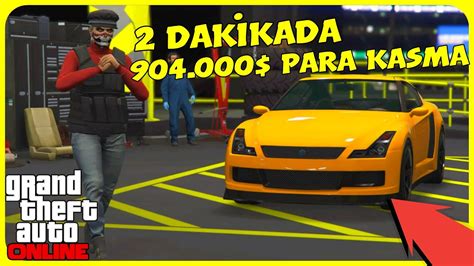 GTA 5 Online 5 Dakikada 904 000 Para Kasma Yöntemi Tek Kişilik