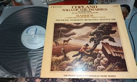 古典名盤 美版 COPLAND Saga of the Prairies BARBER Capricorn Concerto