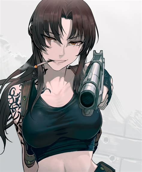 Revy Black Lagoon R Gunime