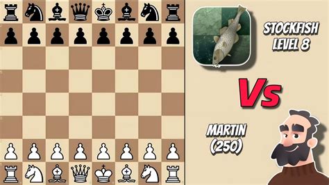 Can Martin Beat Stockfish Level 8 YouTube