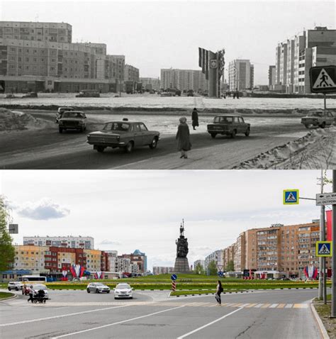 Как изменился Сургут в новейшей истории: фотогалерея URA.RU